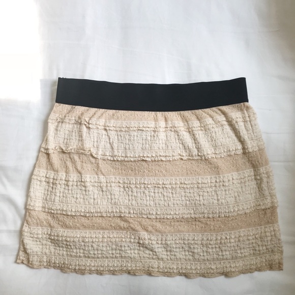 Free People Lacey Mini Skirt w/ Stretchy Waist - Picture 6 of 6